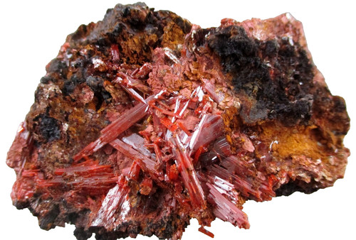 Crocoite red lead mine - red,