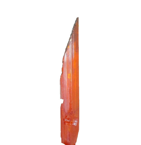 Crocoite single crystal - crystal., red
